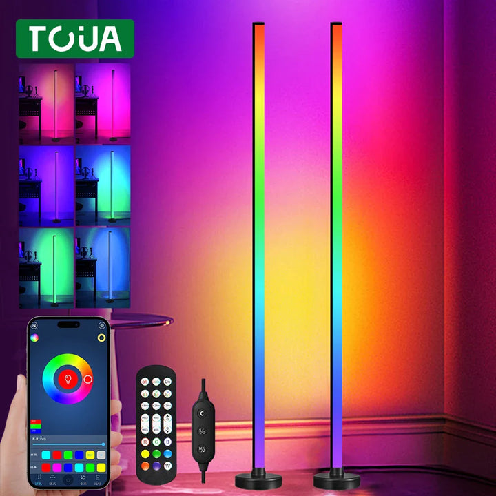 GlowSync RGB Floor Lamp