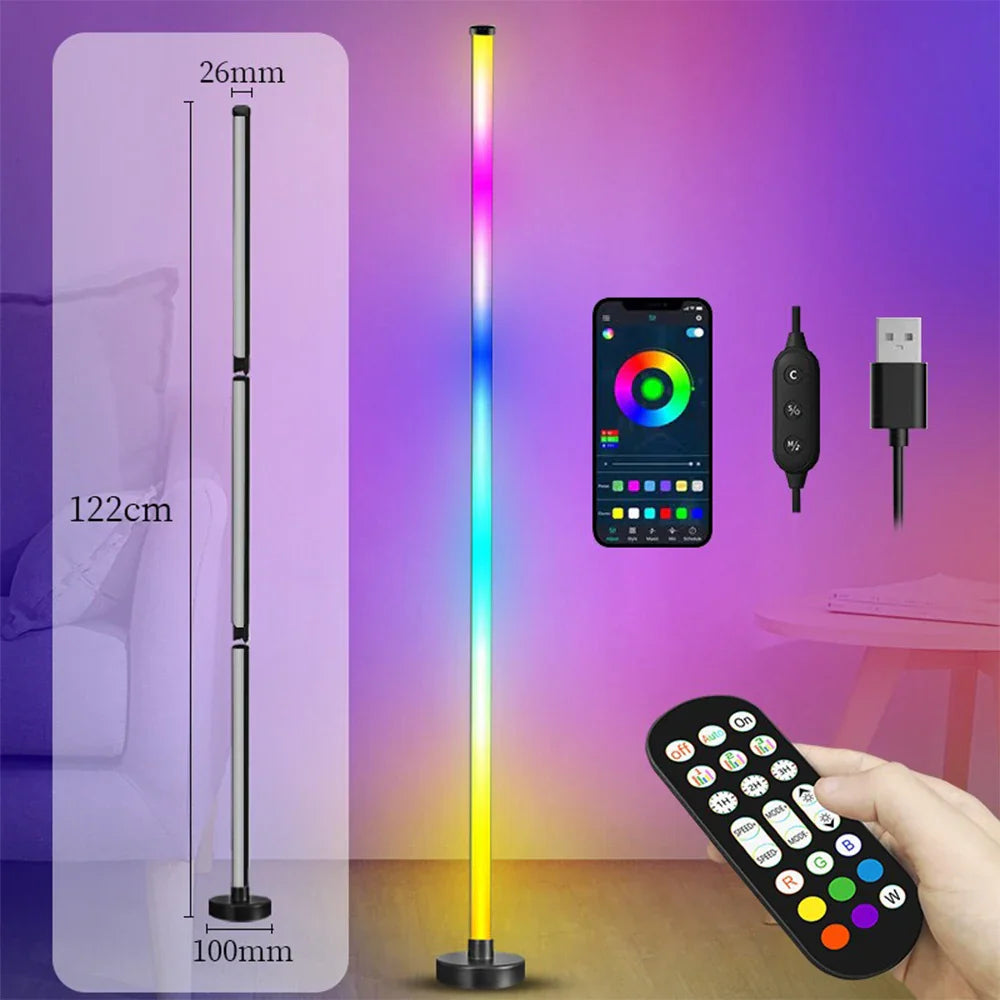 GlowSync RGB Floor Lamp