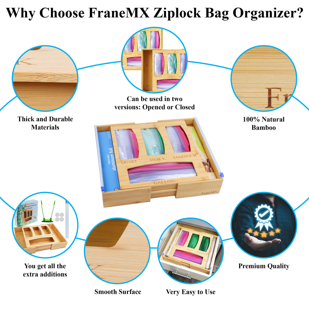 Ziploc Bag Organizer